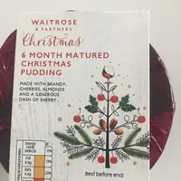 6 Monty matured Christmas Pudding