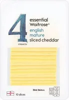 English Mature Sliced Cheddar Slices