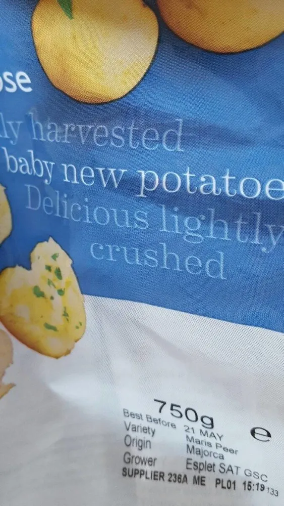 Baby new potatoes