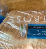 Super soft white medium sliced bread