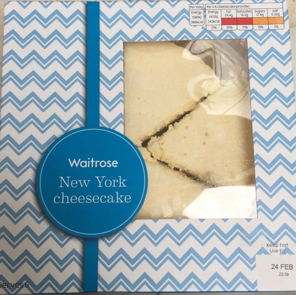New York cheesecake