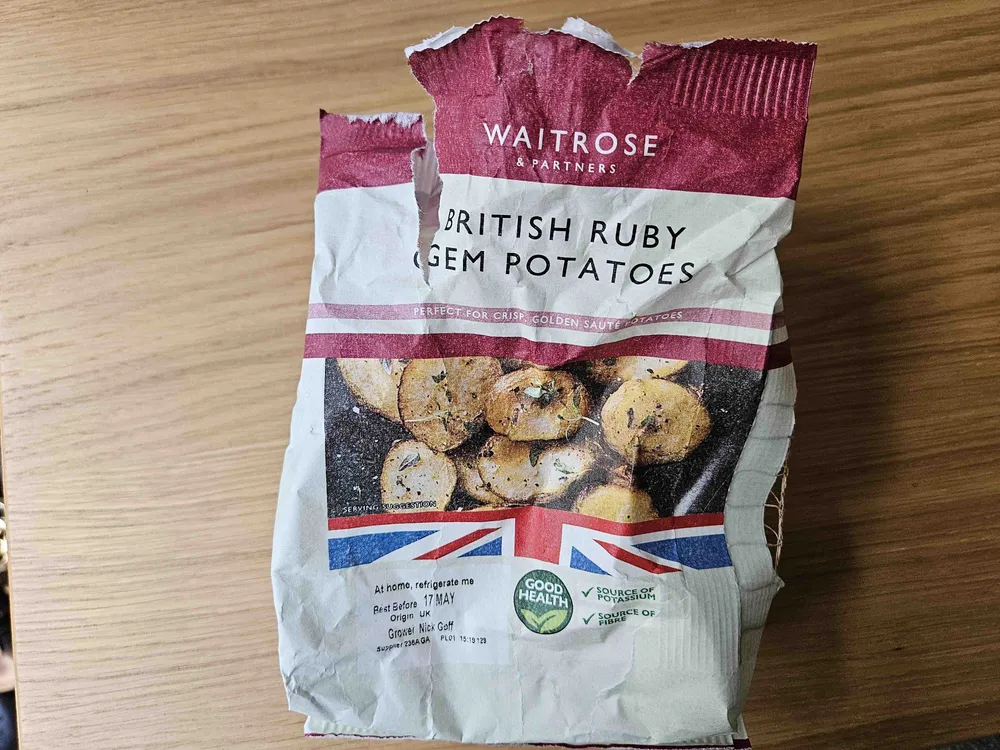 British Ruby Gem Potatoes