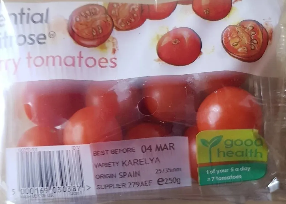 Cherry tomatoes