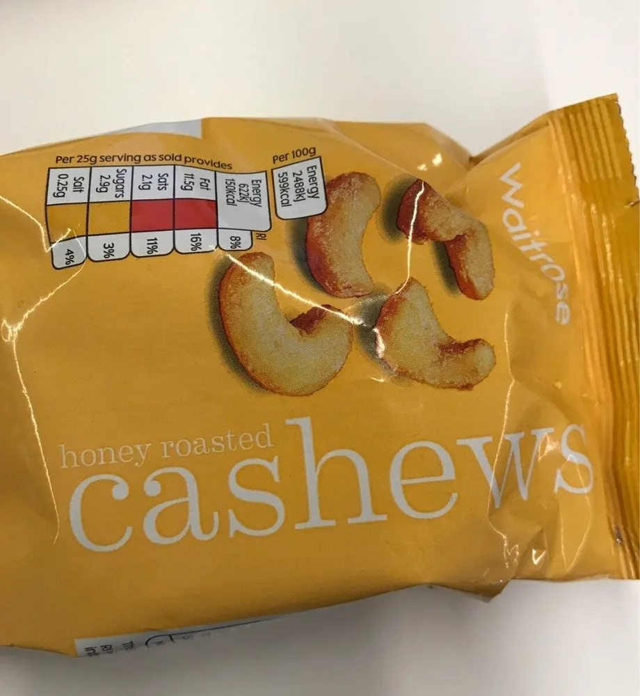 Honey roasted cashews