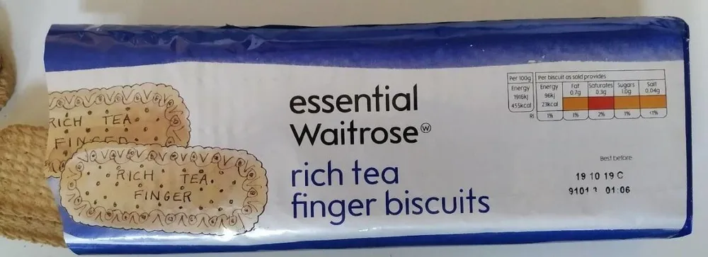 Rich tea finger biscuits