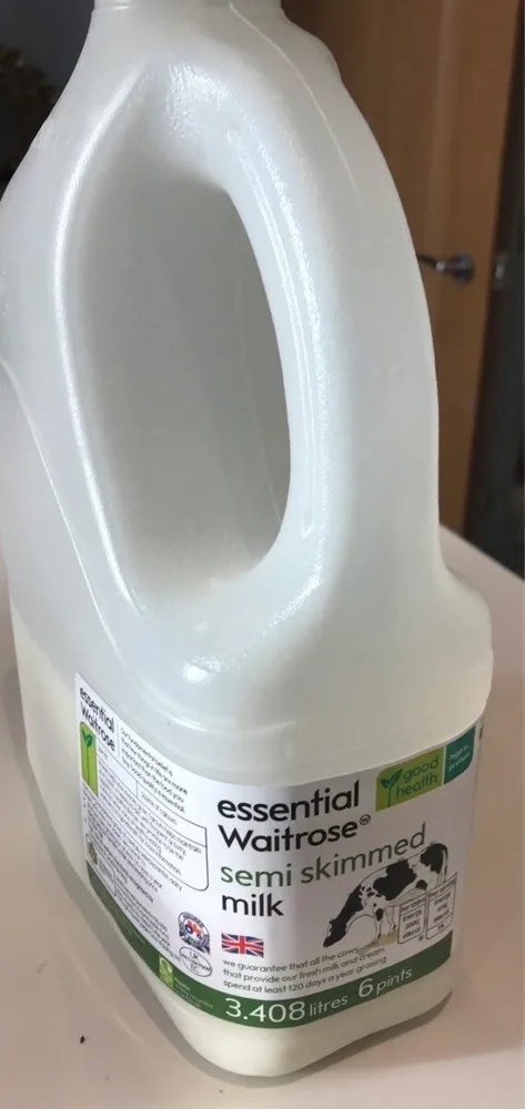 Semi skimmed milk