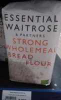 Essential Waitrose Strong Wholemeal Bread Wheat Flour