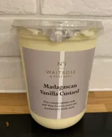 Madagascan vanilla custard
