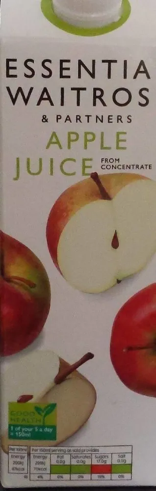 Apple Juice from concentrate