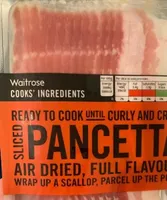 Sliced pancetta
