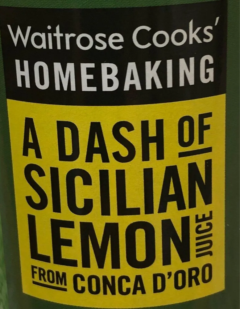 Cooks' Homebaking Sicilian Lemon Juice
