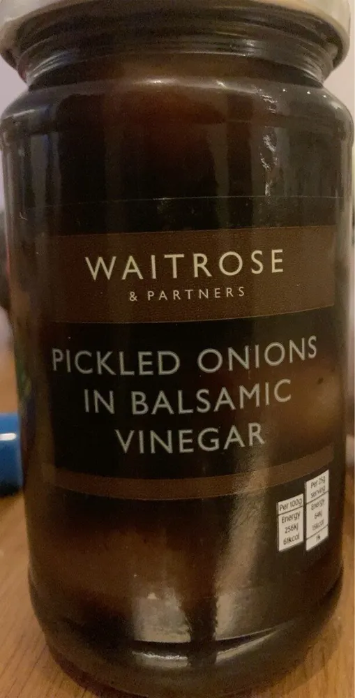 Onions pickled in balsamic vine INGREDIENTS: onion