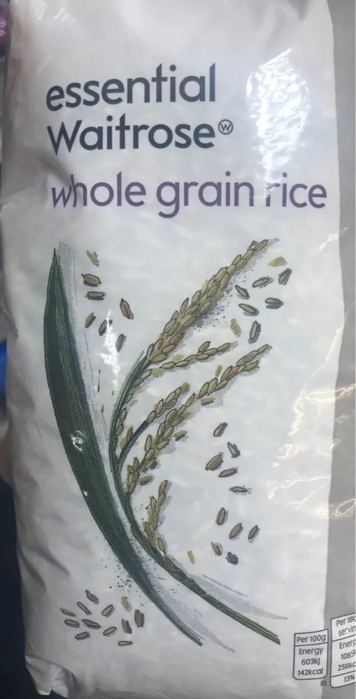 Whole grain rice
