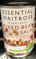Mixed bean salad in water