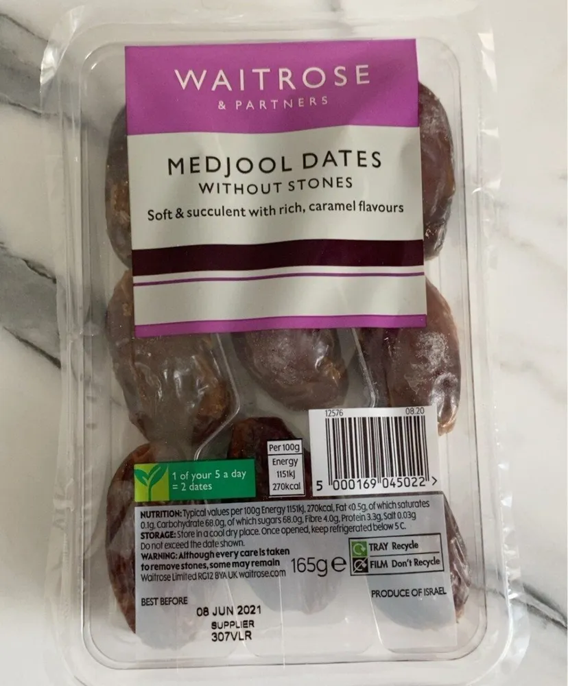 Medjool Dates Without Stones