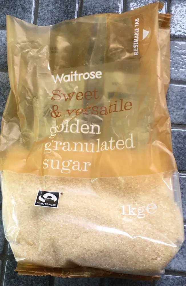 Sweet and versitile golden granulated sugar