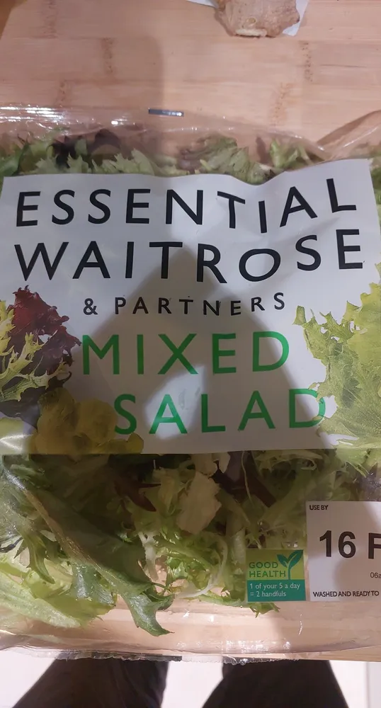 A mix of green and red lettuce