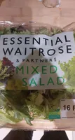 A mix of green and red lettuce
