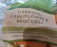 Carrots cauliflower and broccoli