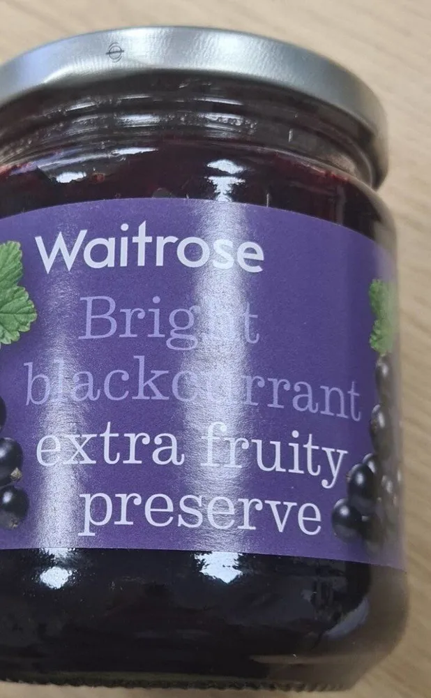 Blackcurrant extra jam