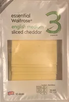 English Medium Sliced Cheddar