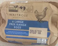Waitrose Free range eggs