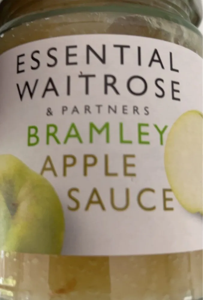 Bramley apple sauce