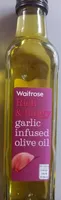 Garlic infused olive oil