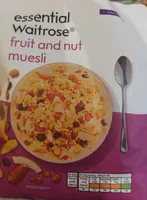 Fruit and nut muesli