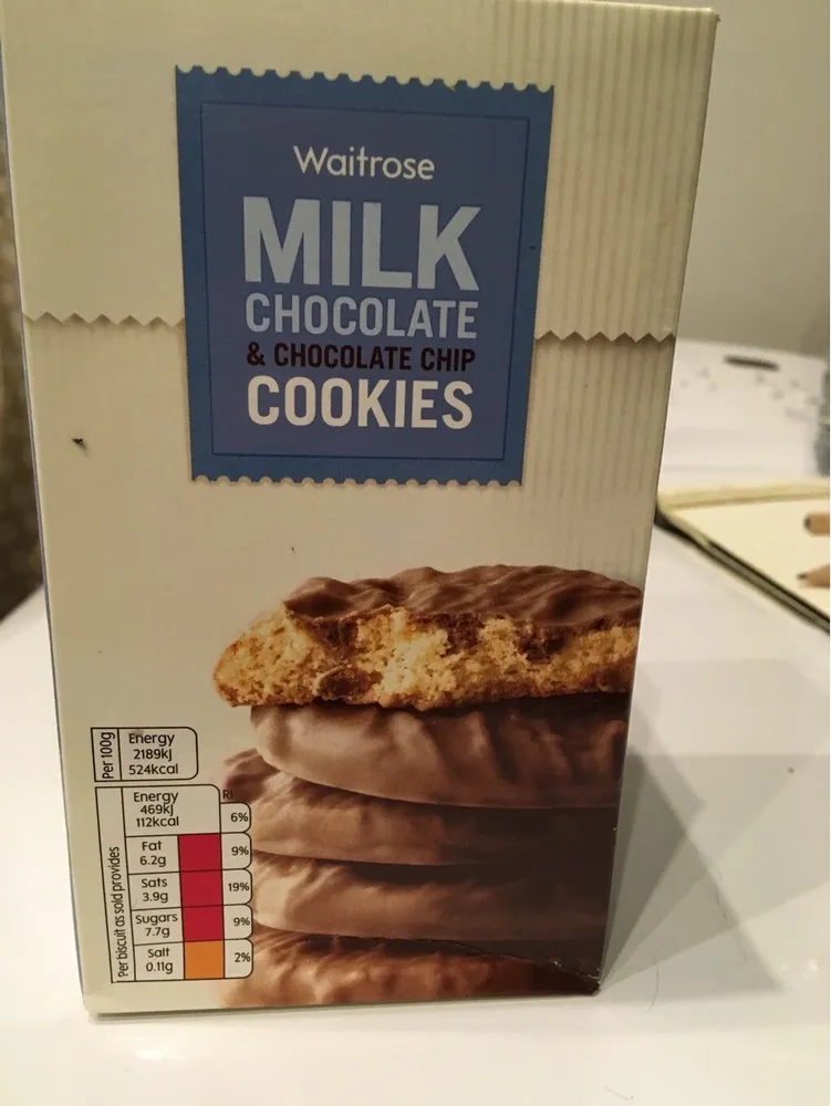 Milk Chocolate & Chocolate Chip Cookies