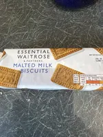 Malted milk biscuits