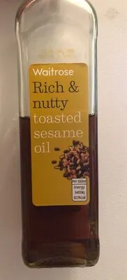 Toasted sesame oil