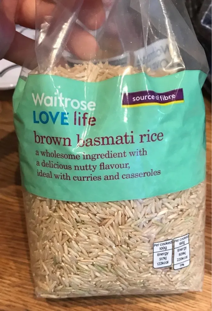 brown basmati rice