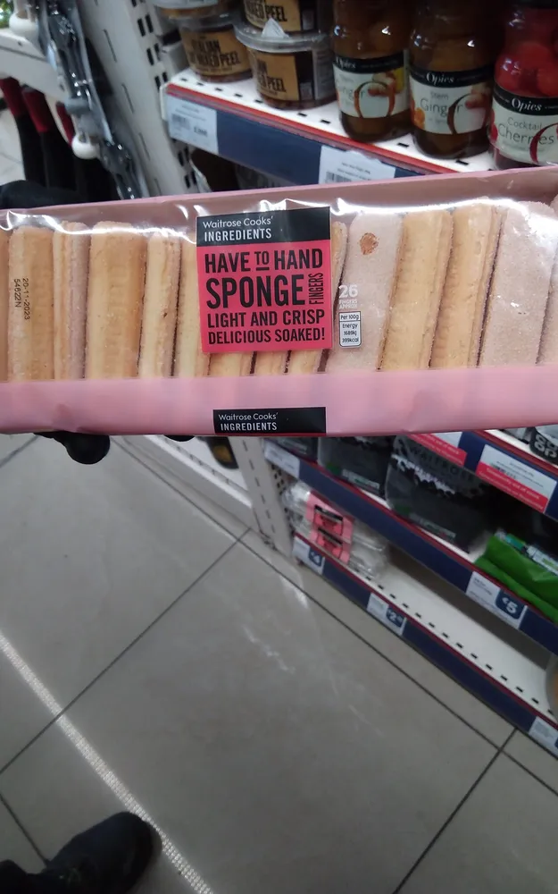 Sponge fingers