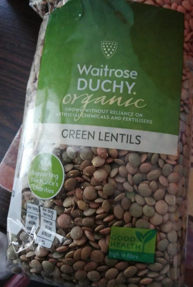 Green lentils