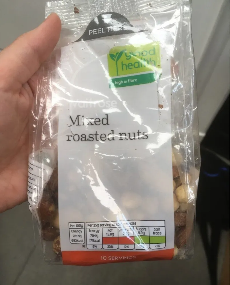 Mixed roasted nuts