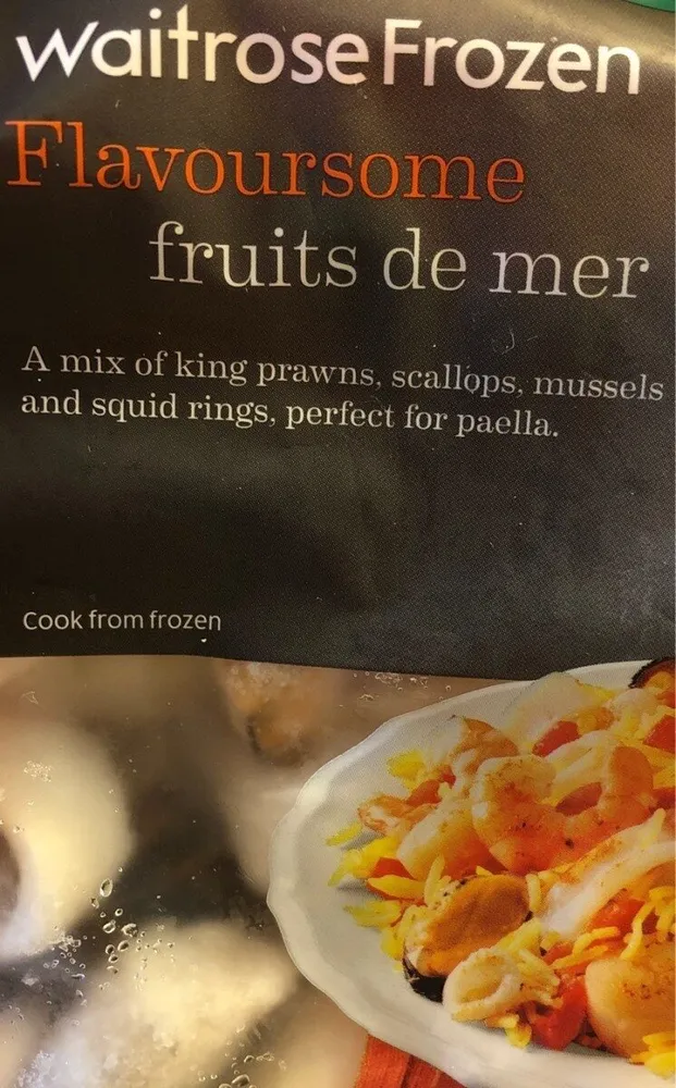 Flavoursome Fruits de mer