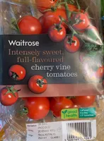 Intensely sweet full-flavoured cherry vine tomatoes