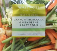 Carrots broccoli green beans
