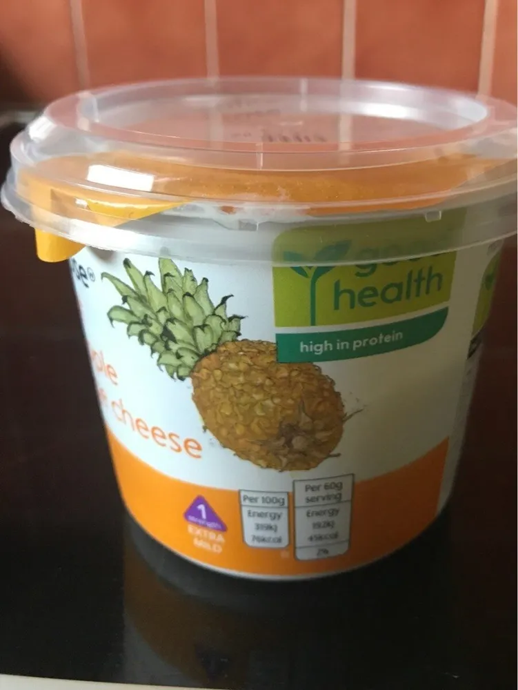 Low far pineapple cottage cheese