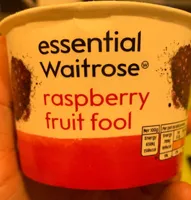 Raspberry fruit fool