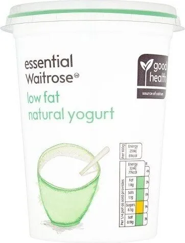 Low Fat Natural Yogurt