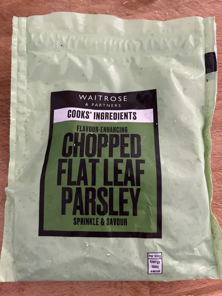 Frozen Parsely