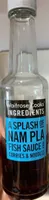 Nam pla fish sauce