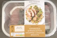 Asparagus & Prosciutto Wrapped Chicken Breasts
