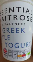 Greek style natural yogurt