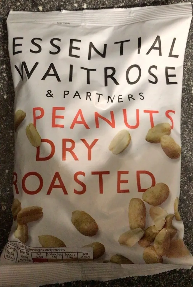 Dry roasted peanuts
