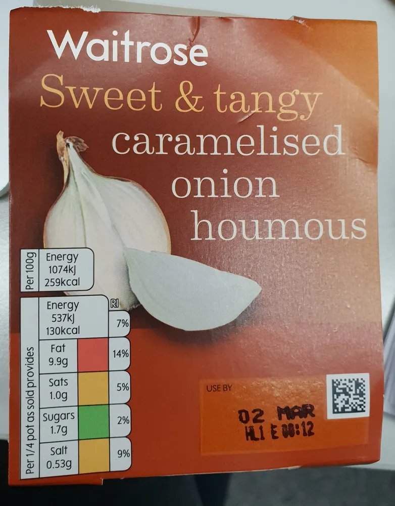 Caramelised Onion Houmous