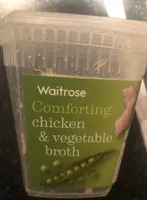 Comforting chicken & vegetable broth