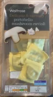Portobello mushroom ravioli